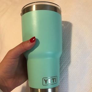 Turquoise Yeti Tumbler